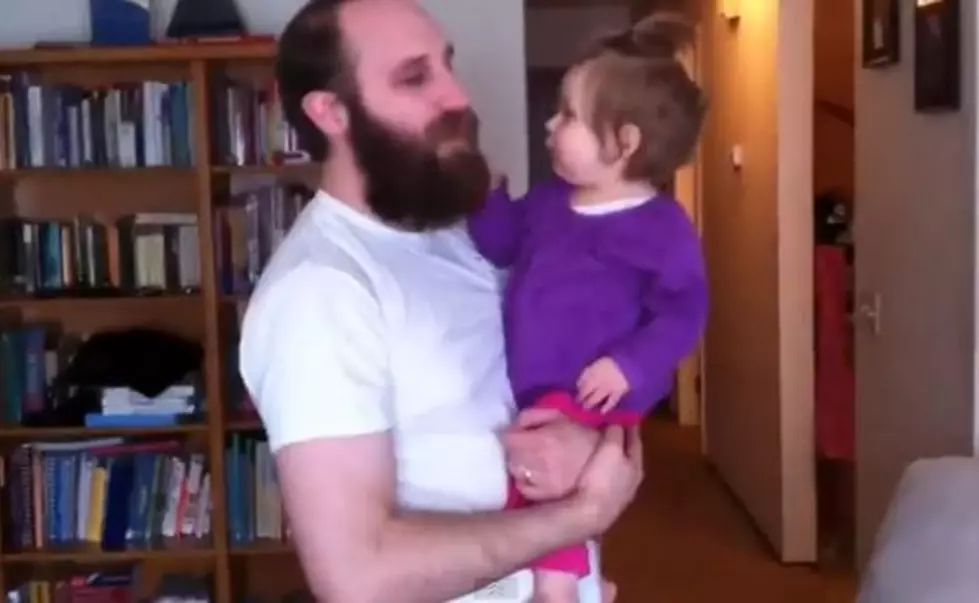 Baby Loses It After Dad Shaves His Beard