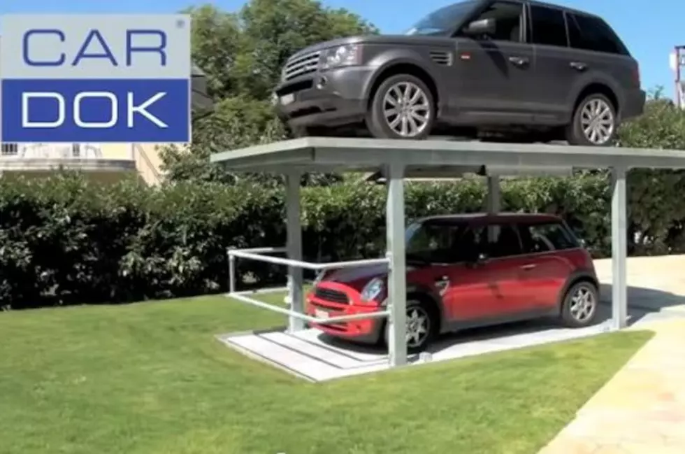 The ‘Cardok’ Hydraulic Underground Parking Doubles Your Parking Space