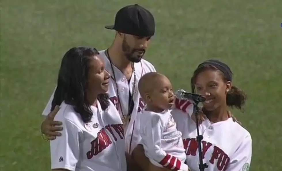 4-Year-Old Battling Leukemia Sings a Beautiful Version of ‘God Bless America’ at a Red Sox Game