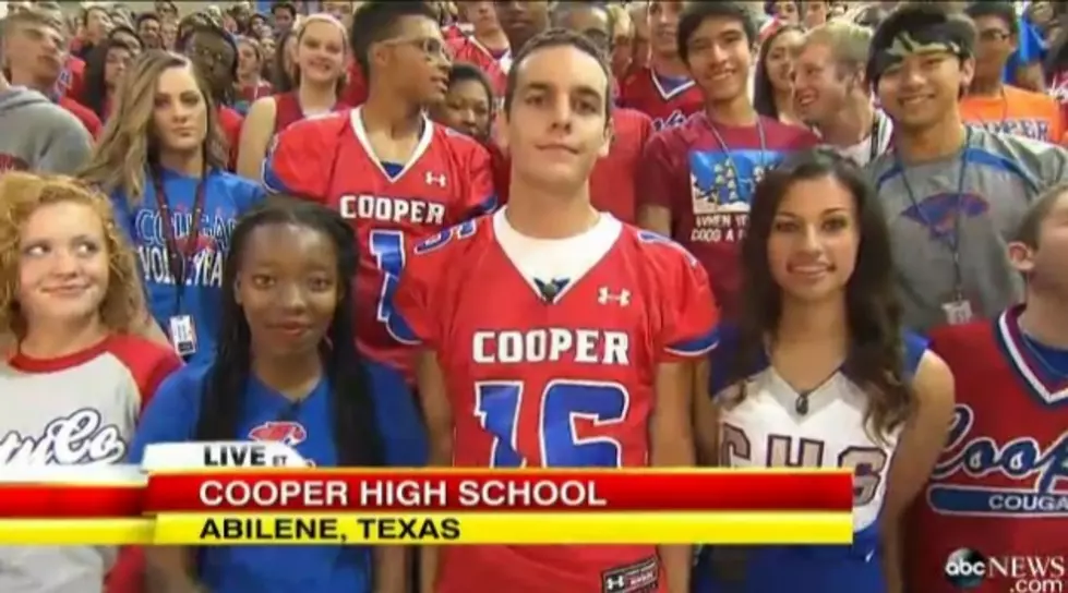 Abilene Cooper High School Makes Top 5 in Katy Perry &#8216;Roar&#8217; Contest and Appear Live on GMA