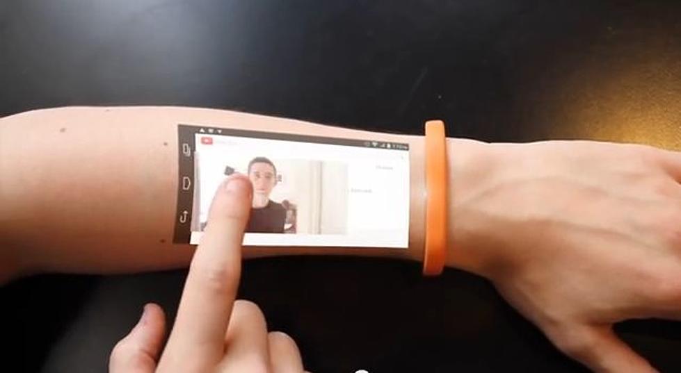 Cicret Bracelet Turns Your Arm Into Your Smart Phone’s Touchscreen