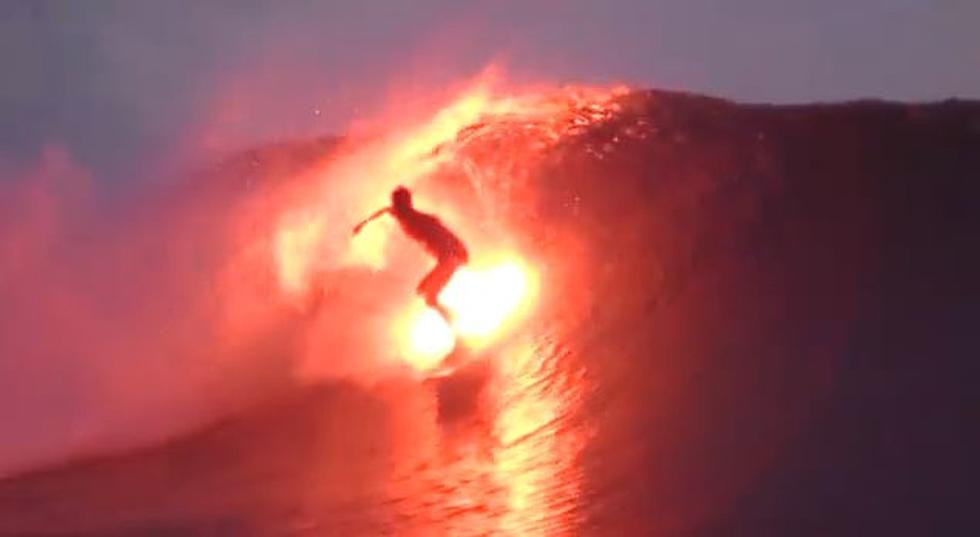 Fire Surfing is the Most Amazing Thing You’ll See on the Water