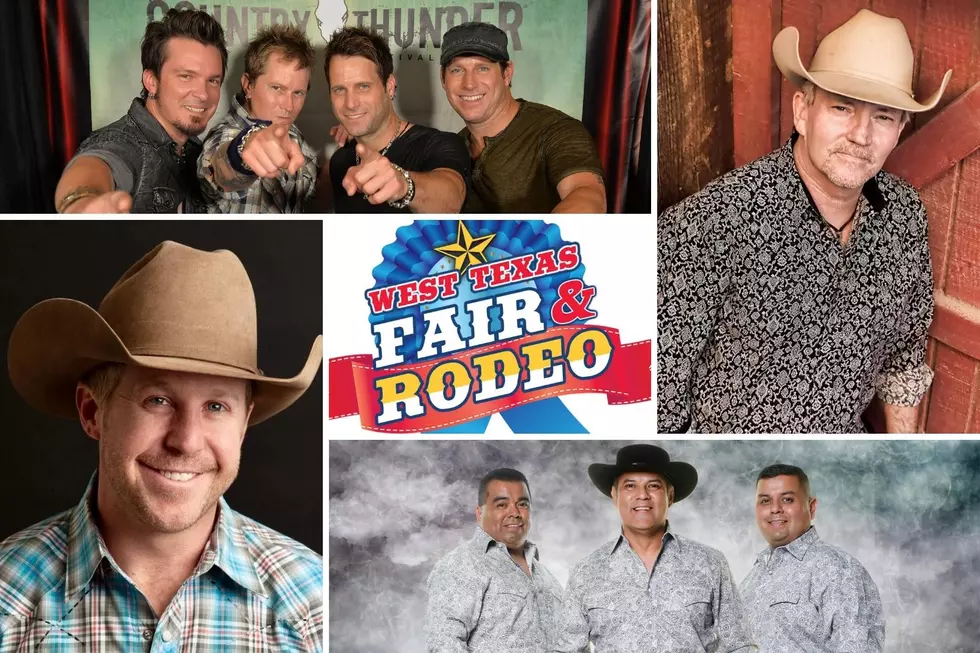 Here's Who is Coming to the West Texas Fair & Rodeo Live