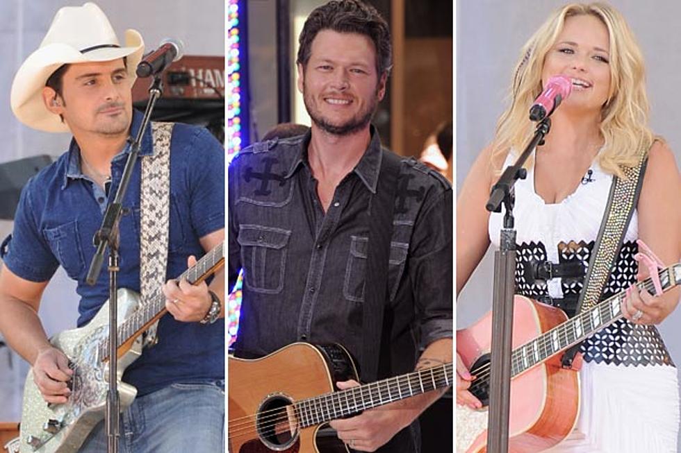 Brad Paisley, Blake Shelton + More Top 2012 Stagecoach Lineup