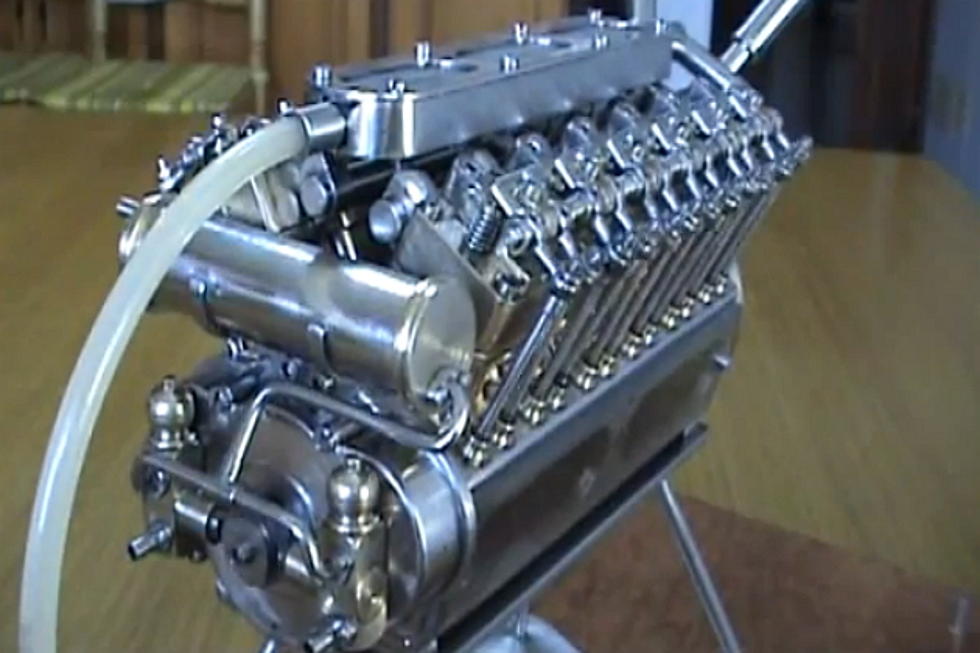 Worlds Smallest V12 Engine [VIDEO]