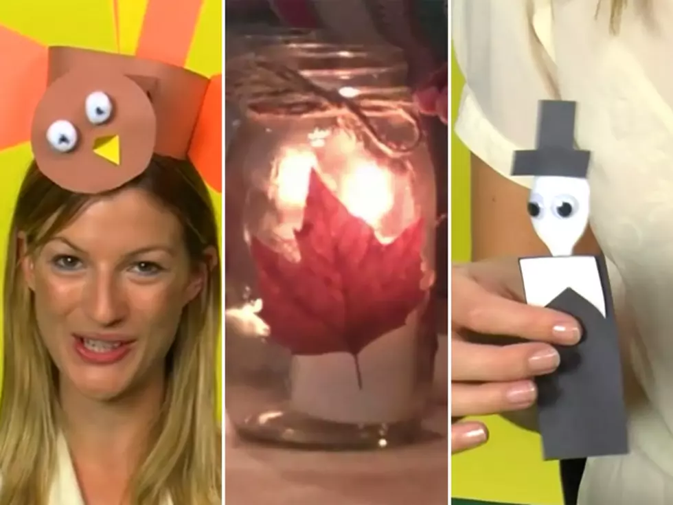 Five Easy Thanksgiving Crafts to Replace the Hand-Traced Turkey [VIDEOS]