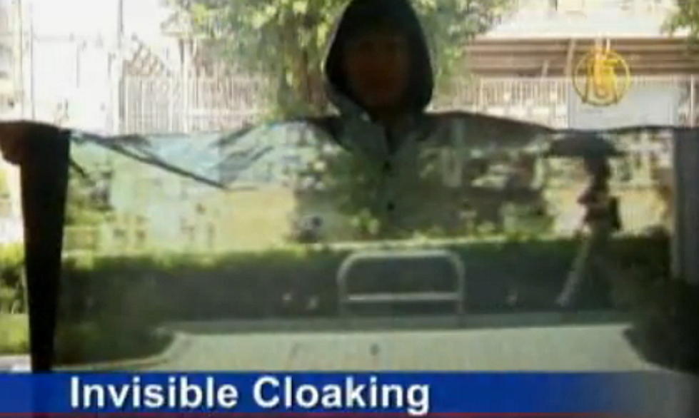 The Invisible Cloak is not so Science Fiction Anymore [VIDEO]