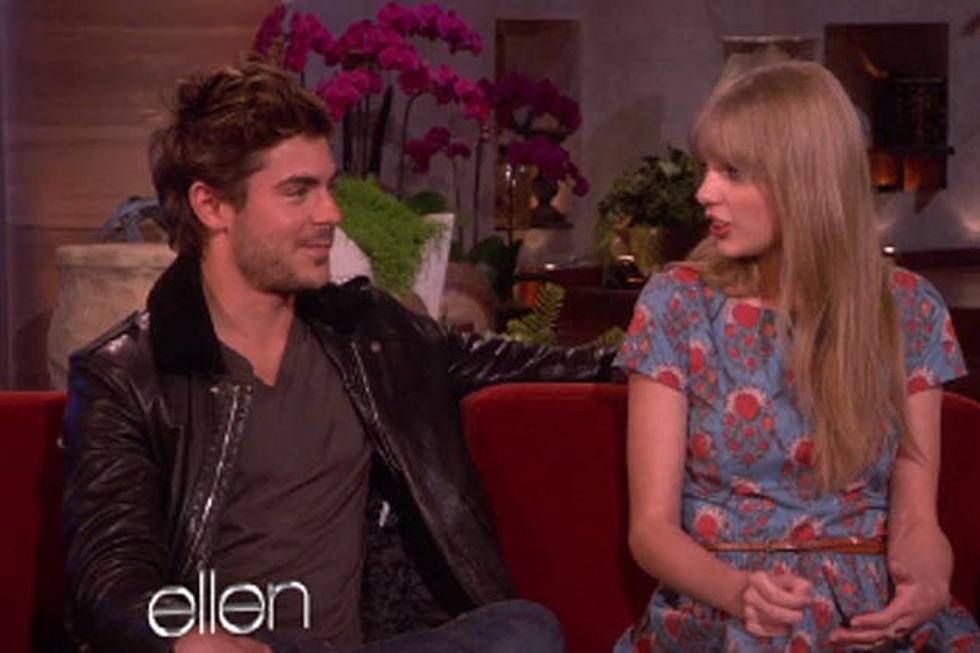 Taylor Swift Squashes Zac Efron Dating Rumors, Shares Top 5 Moments of Her Life on ‘Ellen’