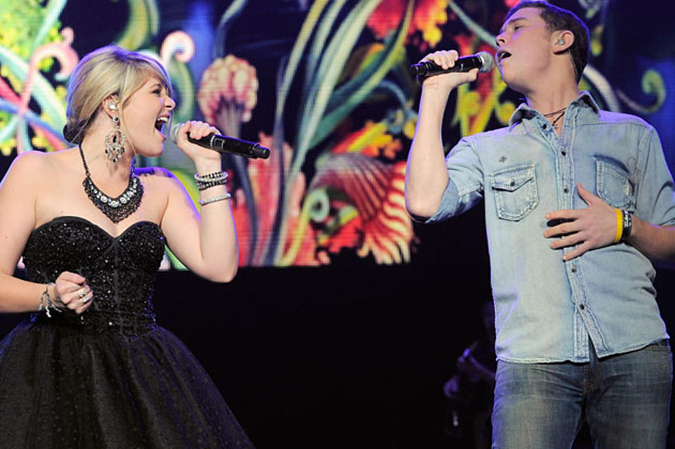 Lauren Alaina Surprises Fans With Scotty McCreery Duet in Los Angeles