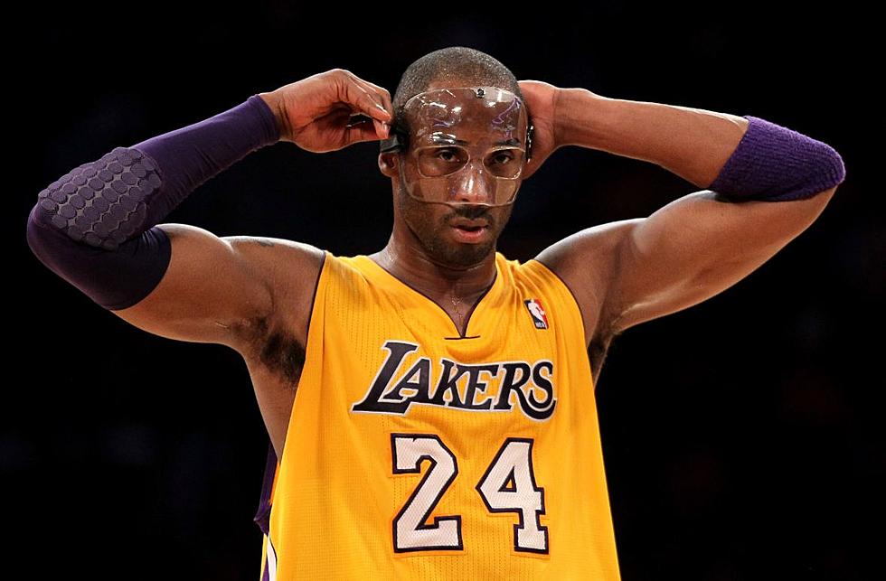 Someone Actually Bought Kobe Bryant’s Sweaty Facial Mask For $67,000