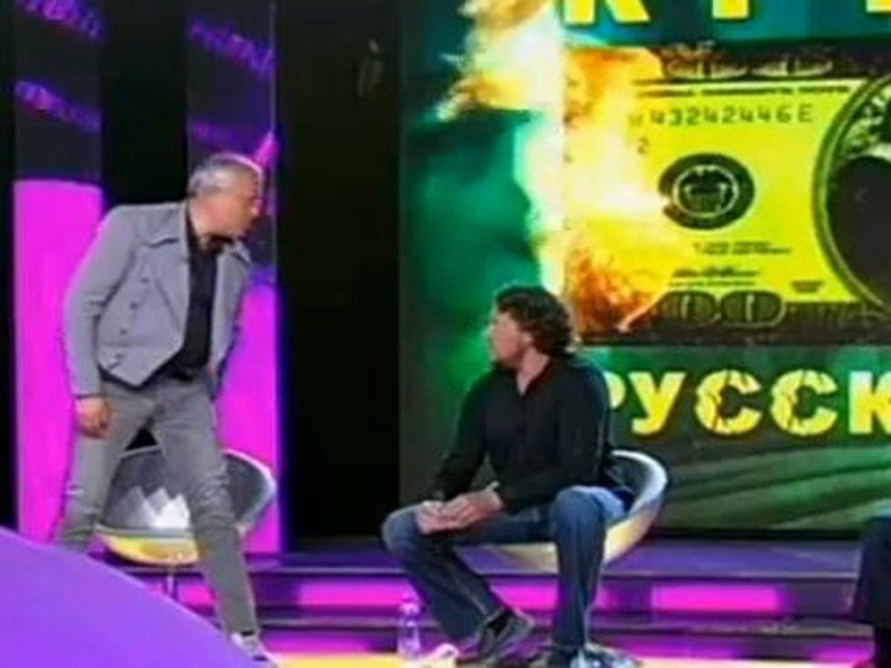 Billionaire Punches Another Billionaire on Russian TV [VIDEO]
