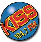 104.7 KISS-FM logo