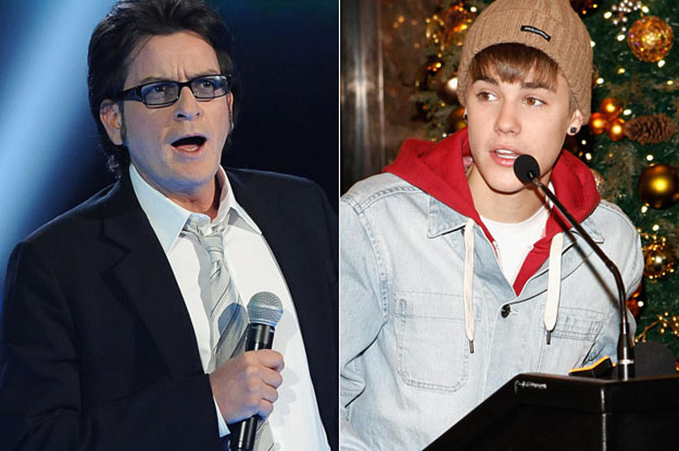 Charlie Sheen’s Cell Number Goes Public After Tweet Mishap With Justin Bieber