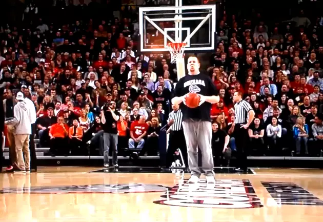 Worst Half Court Shot Ever…Seriously! [VIDEO]