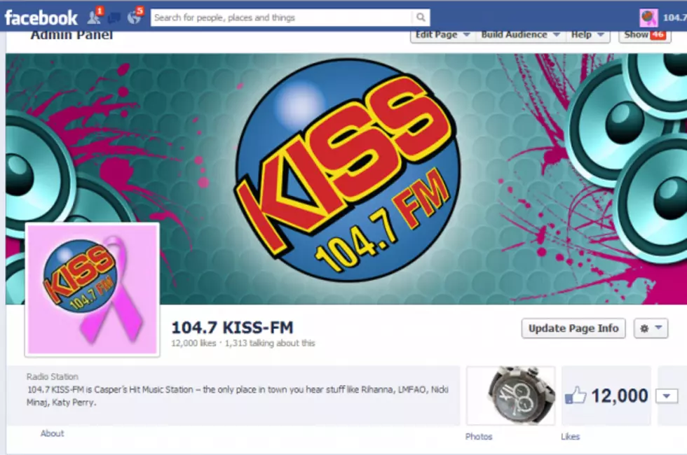Kiss FM Facebook Hits 12,000 Likes!!!