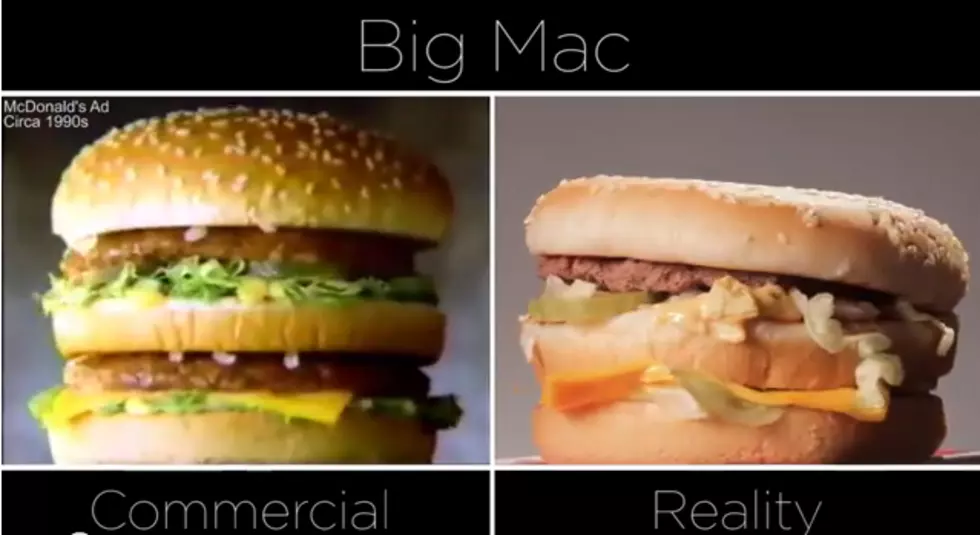 McDonald’s Ads VS The Real Thing