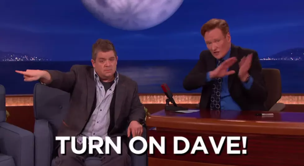 Conan Tells Viewers To “Turn On Dave” [VIDEO]