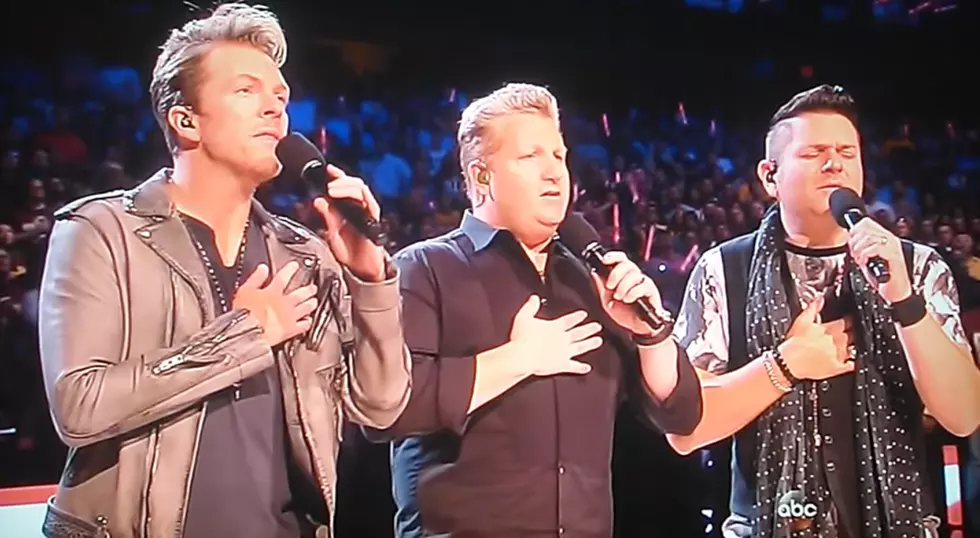 Rascal Flatts Perform The National Anthem at 2015 NBA Finals Game 3 [VIDEO]