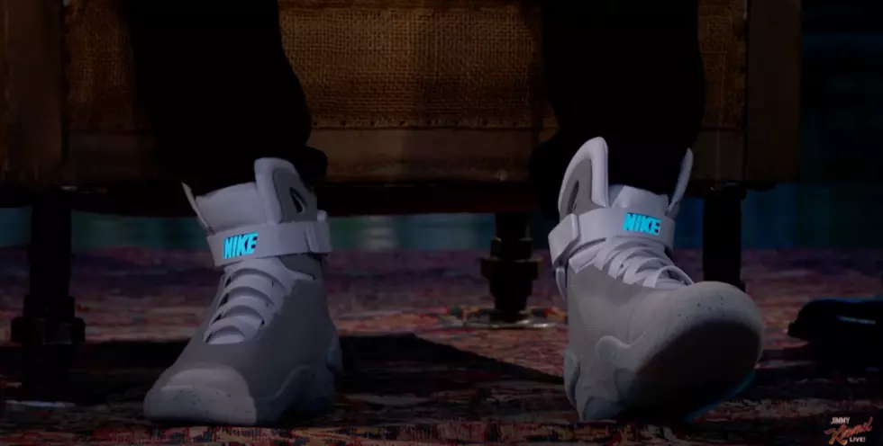 Nike Gives Michael J. Fox The 1st Pair of Self-Lacing Shoes [VIDEO]