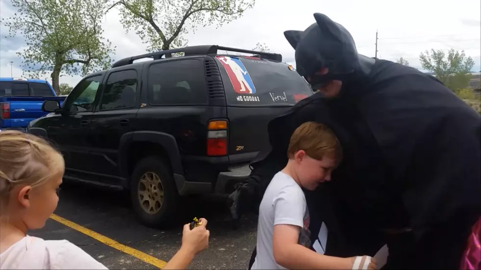 Batman Surprises Birthday Boy [VIDEO]