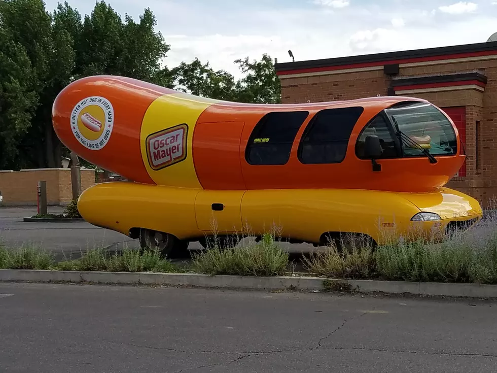 The Oscar Mayer Wienermobile Rolls Through Casper On National Hot Dog Day