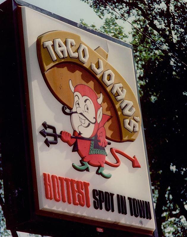 Vintage Taco John&#8217;s Sign Is Devilishly Awesome