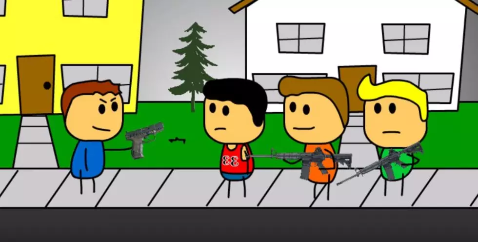 Comical Airsoft Gun Cartoon Mirrors My Wyoming Childhood [VIDEO, NSFW]