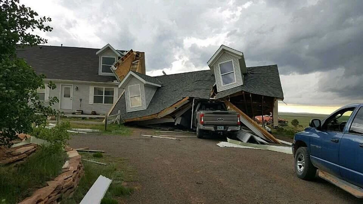 Laramie Tornado Assessing The Damage [PHOTOS]
