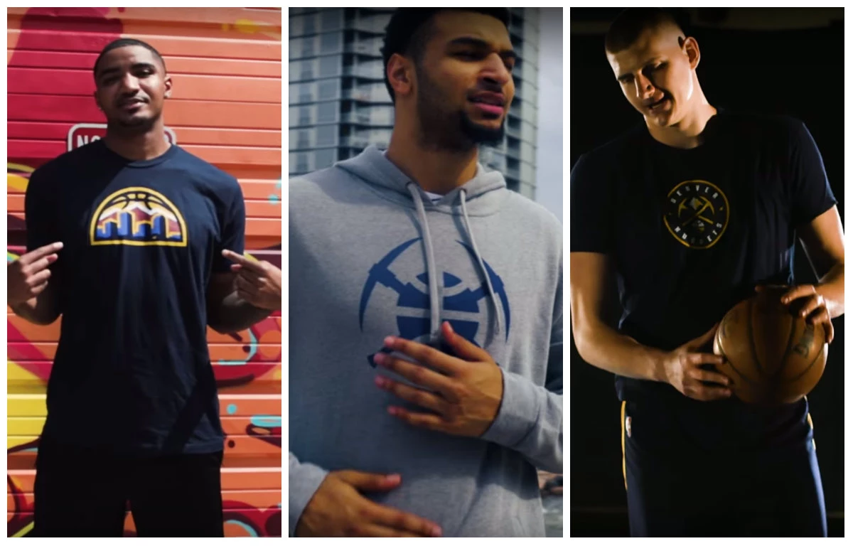 LOOK: Denver Nuggets unveil revamped uniforms with new logos and