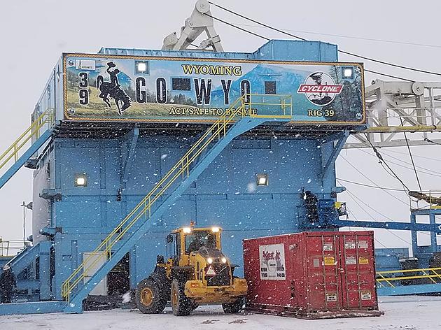 Cyclone Drilling Rig Gets Wyoming License Themed Facelift