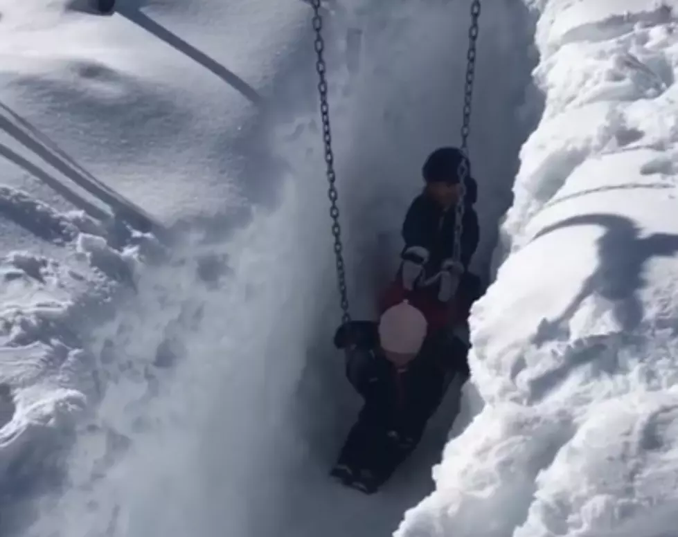 Wyoming Kids Playing On A Dug Out Swing Is The Cutest Thing Ever [VIDEO]
