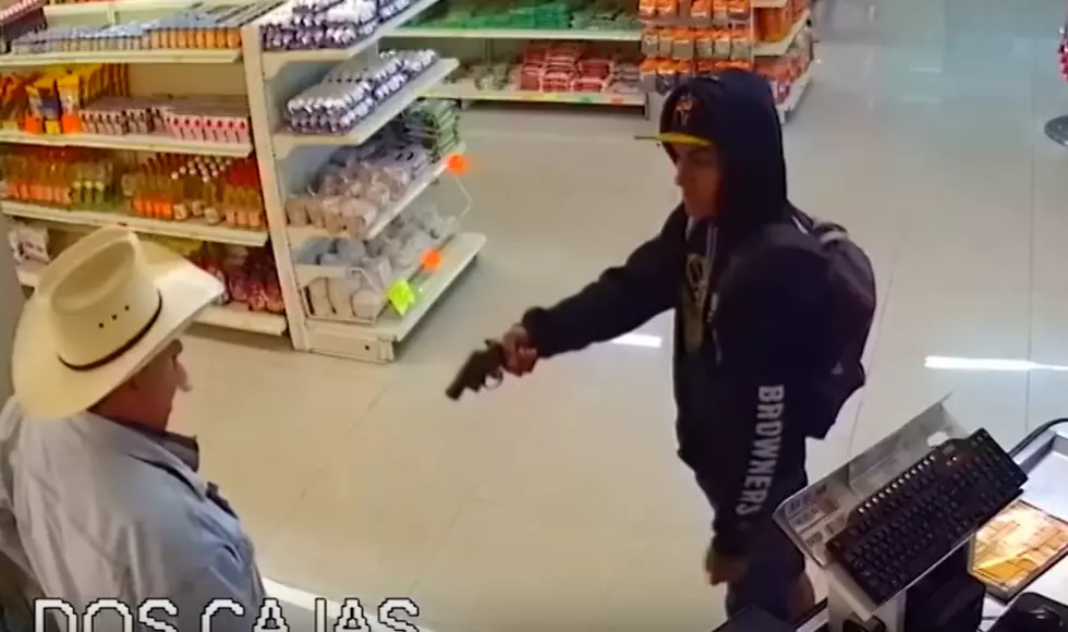 WATCH: Cowboy Stops Armed Robber In Wyoming-Like Fashion