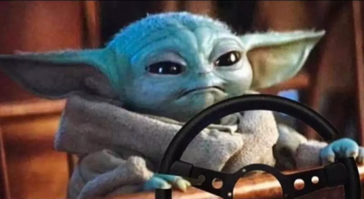 Casper Pd Posts Hilarious Baby Yoda Meme About Winter Driving