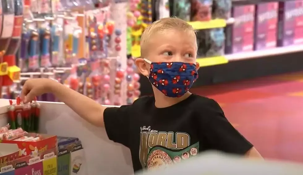 Cheyenne Hero Bridger Awarded Candy Shopping Spree In Denver