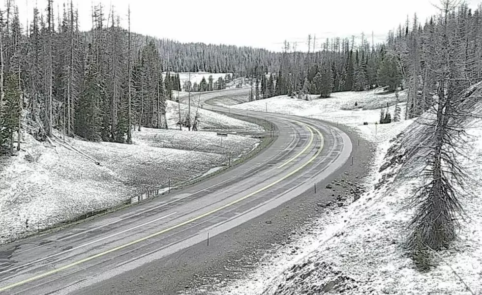 National Weather Service Posts Photos of Snow at Togwotee Pass, Wyoming July 1st