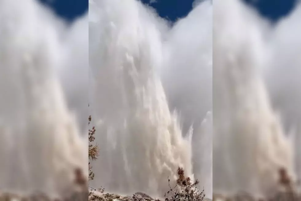 Gillette Woman Shares Awesome Video of Steamboat Geyser Erupting