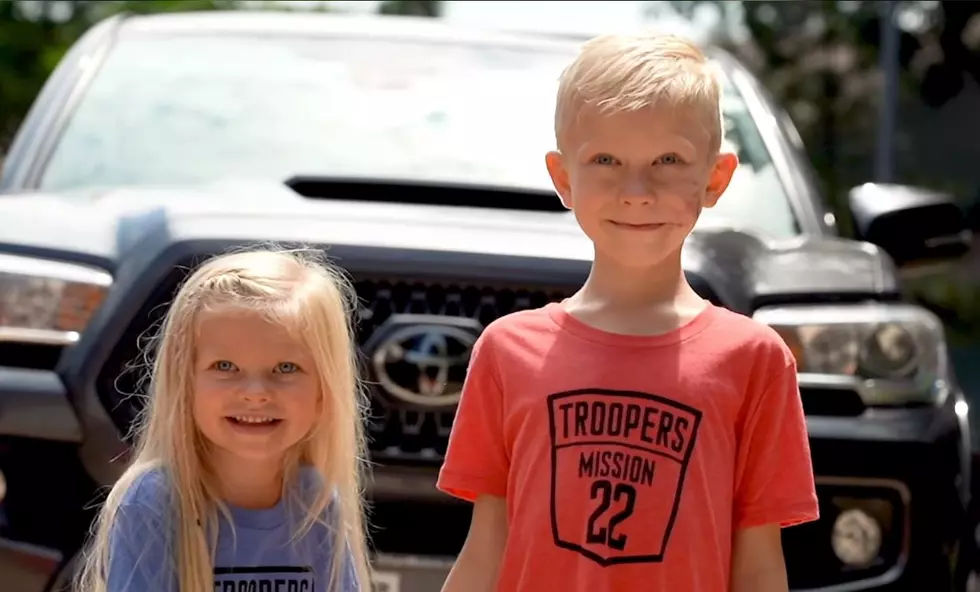 WATCH: 6-Year Old Cheyenne Hero Presented With Personalized Power Wheels Truck