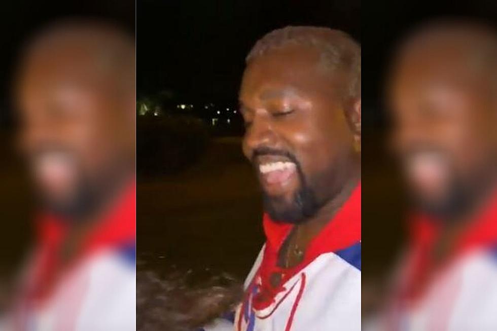 Kanye West Looks Happy In New Video Dancing With Daughter Nori kanye west looks happy in new video