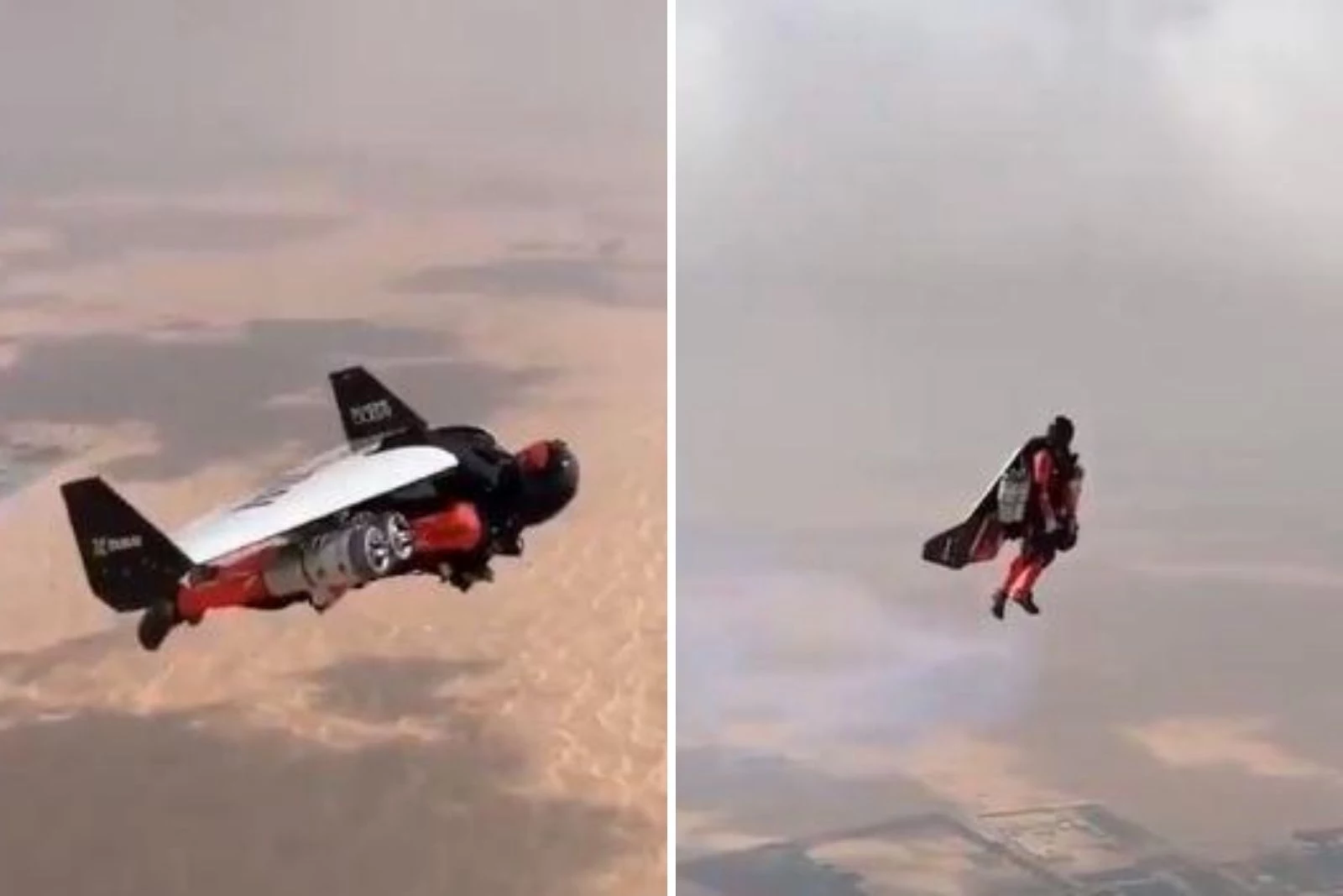 Watch two men fly over Dubai with jetpacks