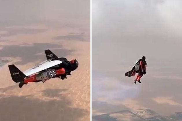 WATCH: Apparently Winged Jet Packs Are A Thing Now