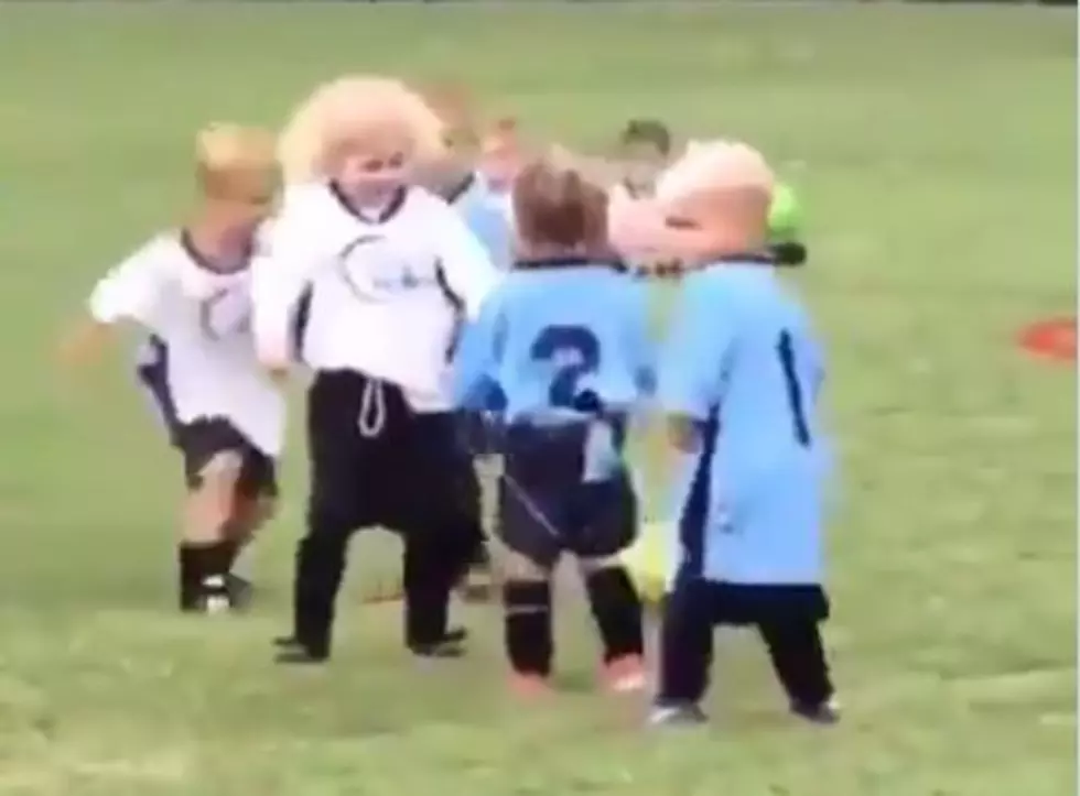 Check Out The Cutest On-Field Soccer Exchange Ever