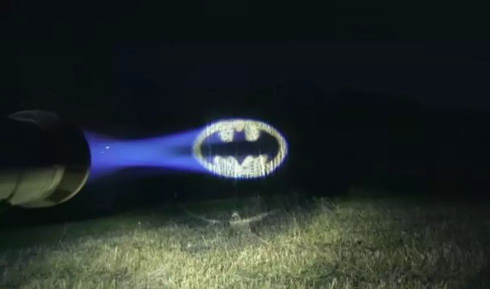 WATCH: How To Make A Homemade Batsignal… For Real