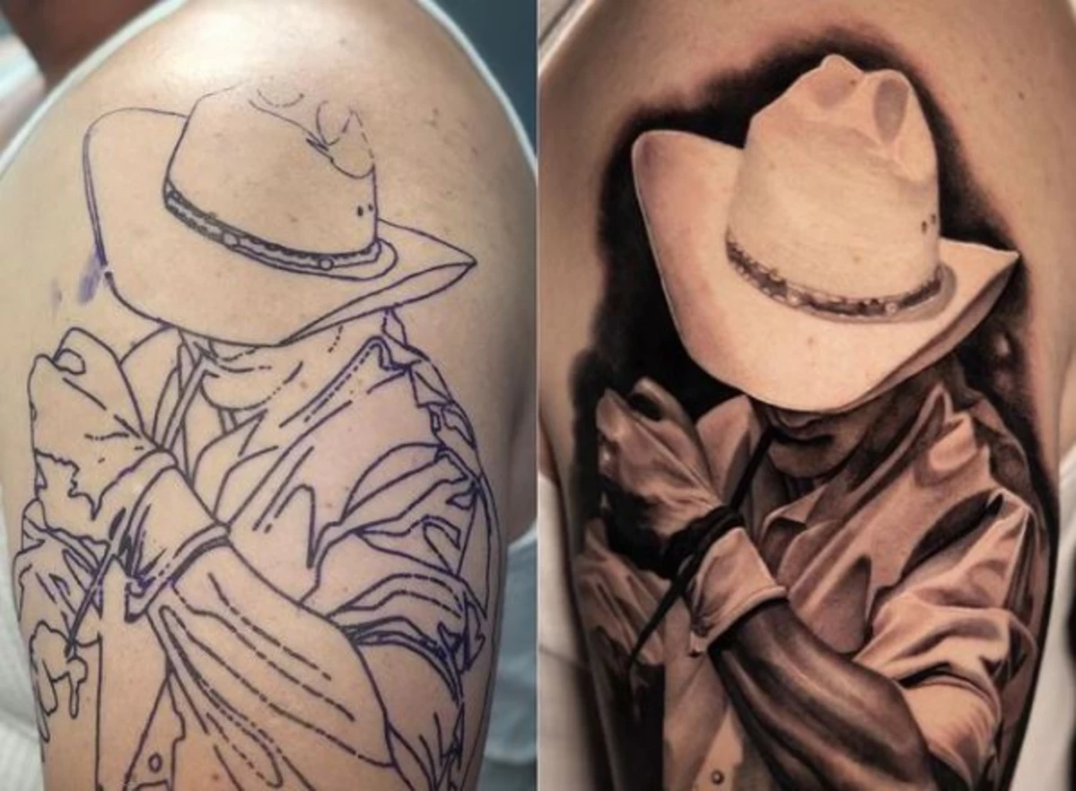 This Wyoming-Inspired Rodeo Cowboy Tattoo Is Awesome