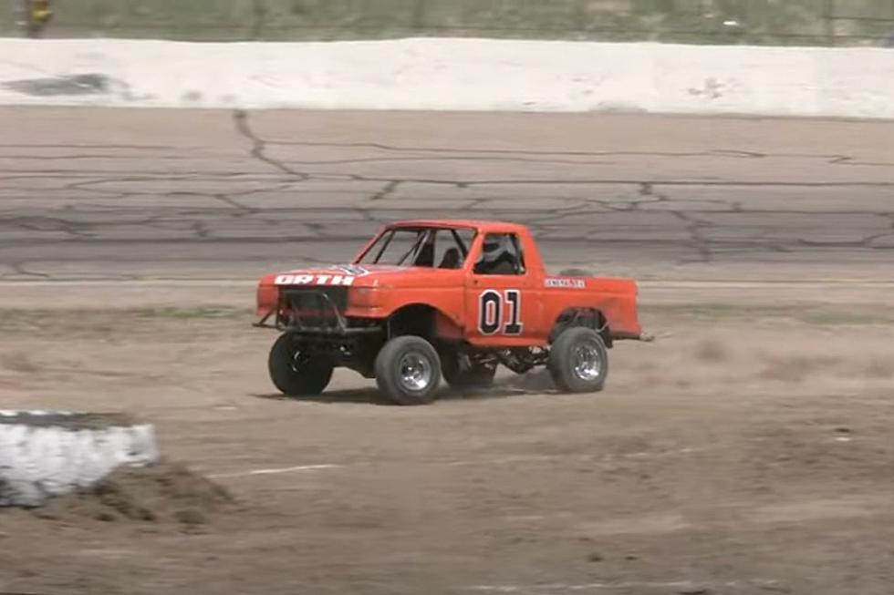 WATCH: ‘Dukes of Hazzard’ Themed Truck Catches Air in Cheyenne