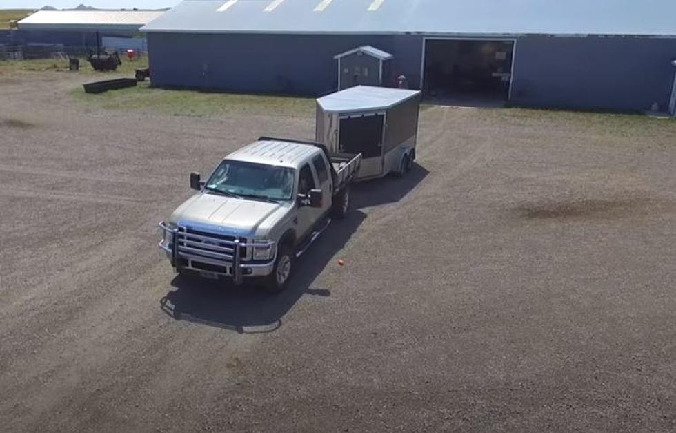 WATCH: Knowing How to Back Up a Trailer is Paramount in Wyoming
