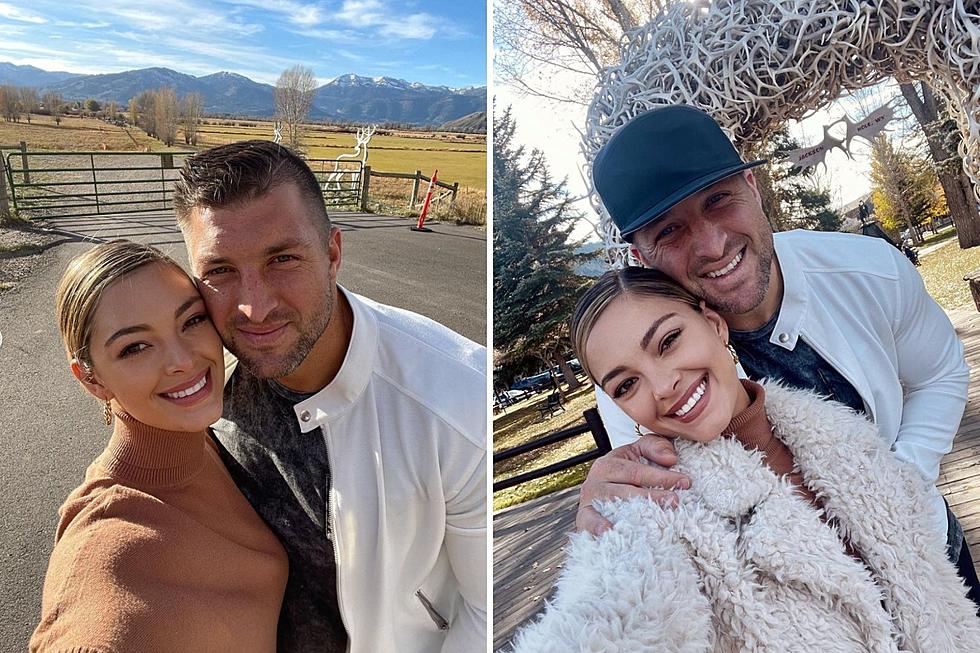 Former Broncos’ Quarterback Tim Tebow & Wife Enjoying Jackson, Wyoming