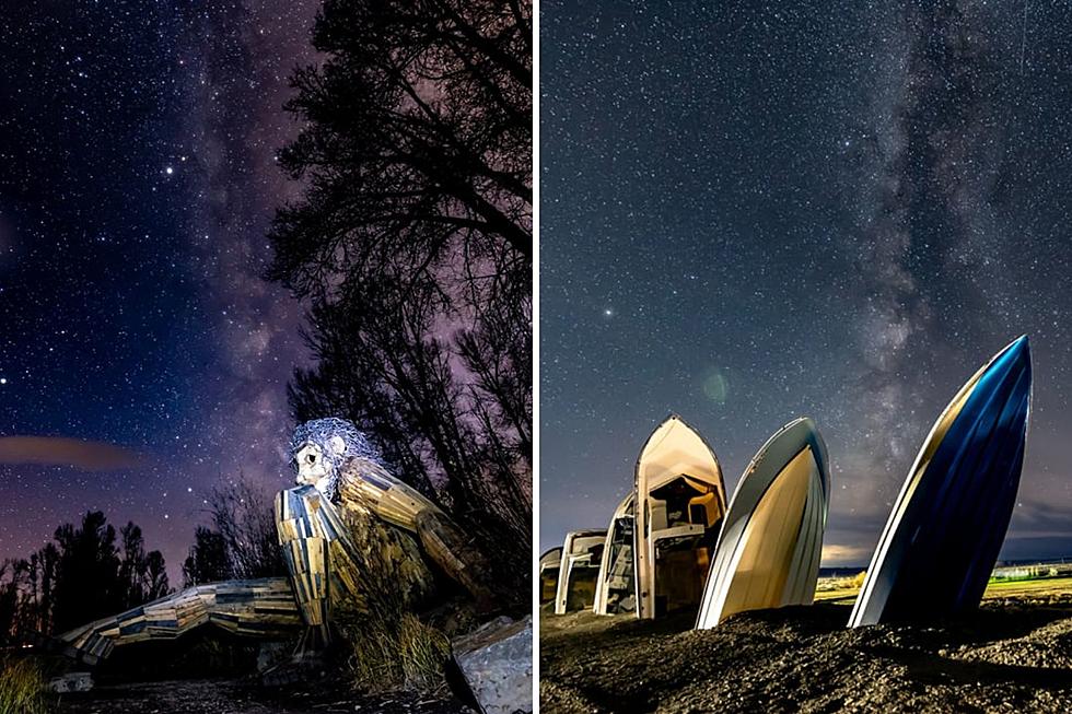 Local Photographer Captures Two of WYO's Most Unique Attractions