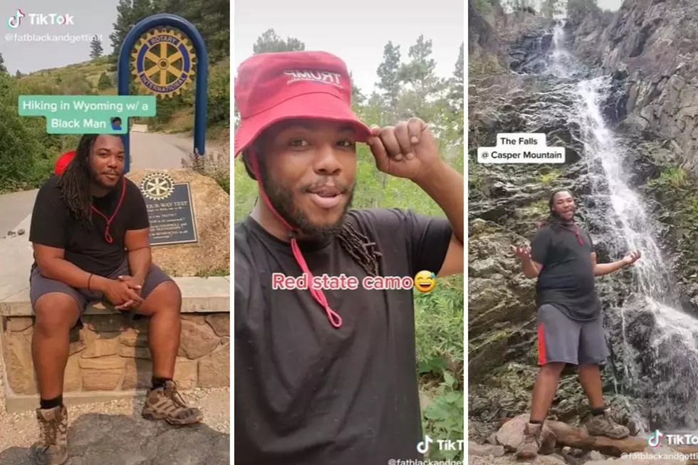 WATCH: Black TikTok Hiker Visits Casper and Cracks Jokes