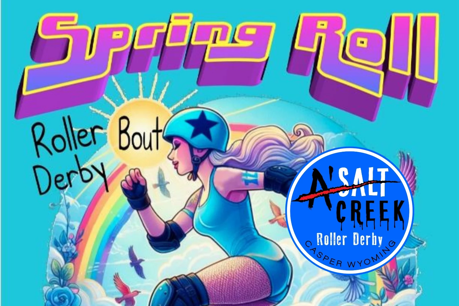 A’Salt Creek Roller Derby ‘Spring Roll’ Event This Saturday in
Casper