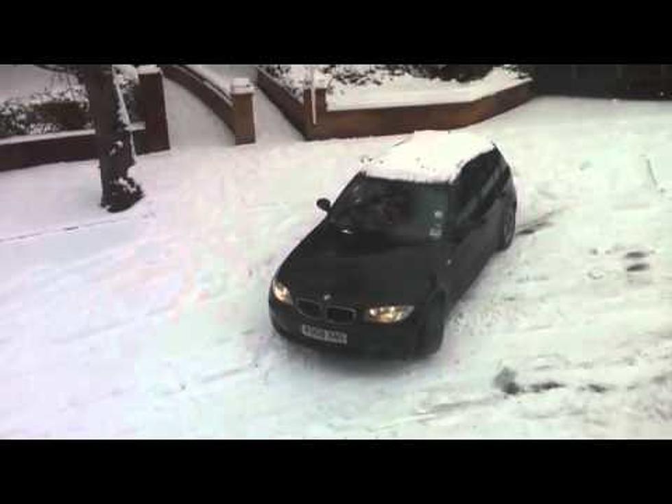 BMW Gets Stuck In Snow!